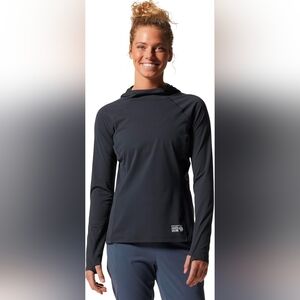 Mountain Hardware Mountain Stretch Hoody, Black, NWT, XL